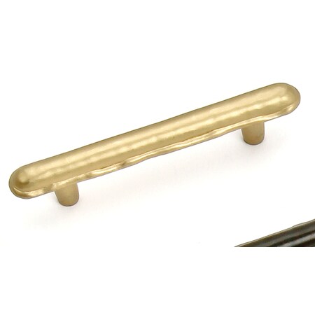 Laurey 3" Merlot Pull, Satin Brass 37504